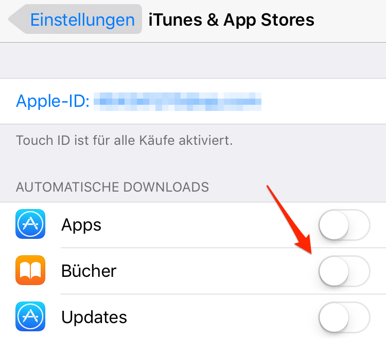 Automatische Updates auf dem iPhone/iPad deaktivieren