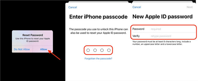 Apple ID Passwort so zurücksetzen