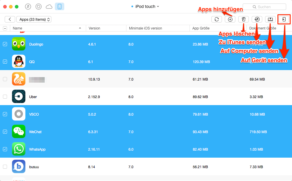 Apps vom alten iPad auf neues übertragen – Schritt 3