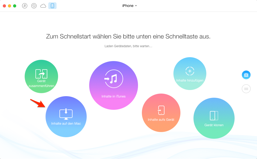 Mit AnyTrans Backup machen – Backup Software für iOS 9