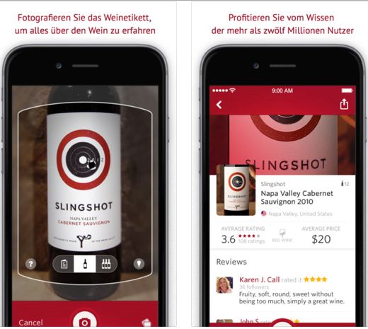 Wein-App – App für Weihnachten