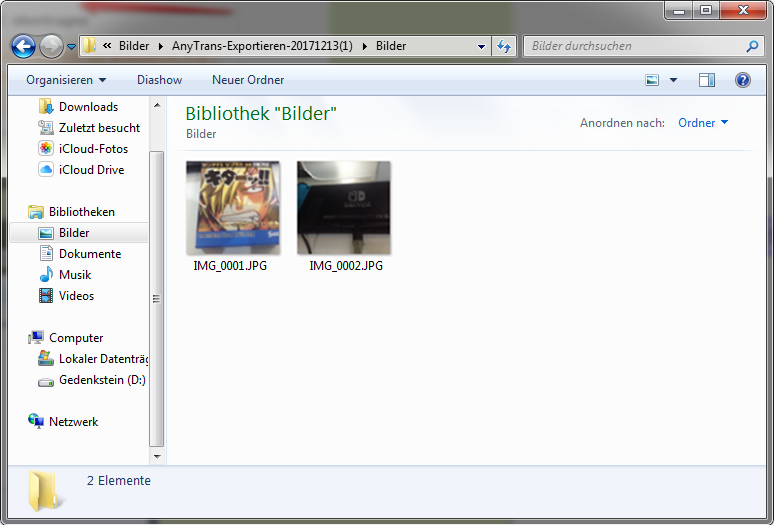 Alle Bilder Auf Pc Anzeigen