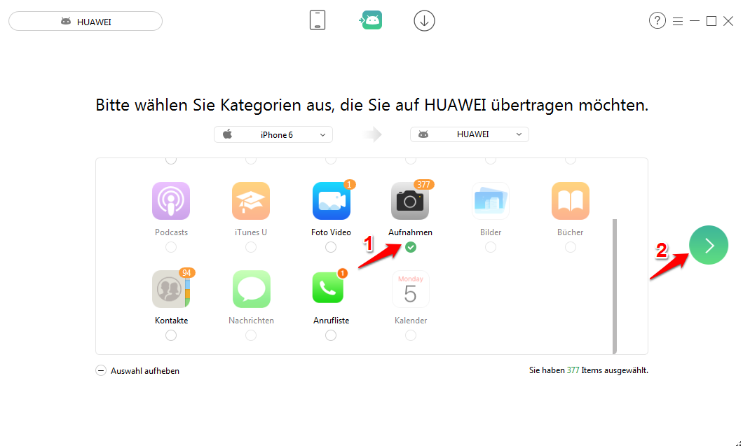 Zwei Methoden Bilder Von Iphone Auf Android Ubertragen