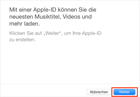 Apple Account ohne Kreditkarte erstellen – Schritt 4