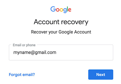 Geben Sie die vollständige Gmail-Adresse ein → Klicken Sie auf „Weiter“