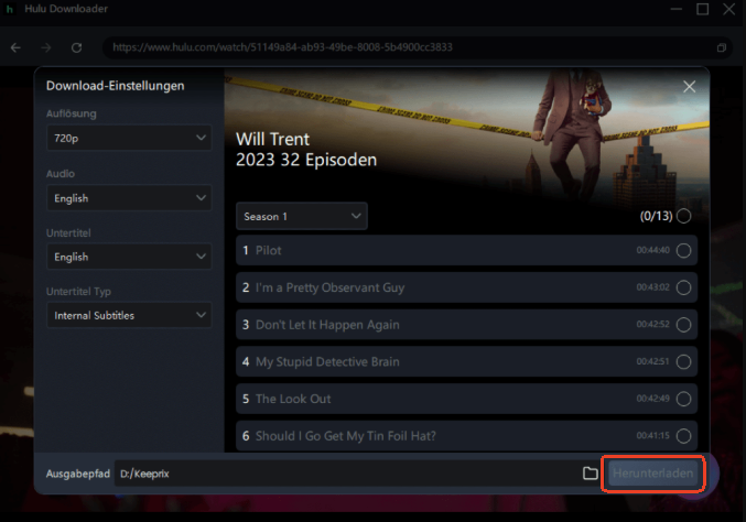 Download Einstellungen konfigurieren