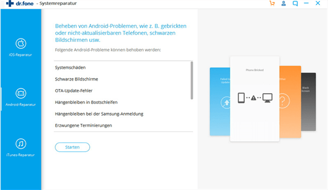 Dr.Fone – Systemreparatur (Android) Software