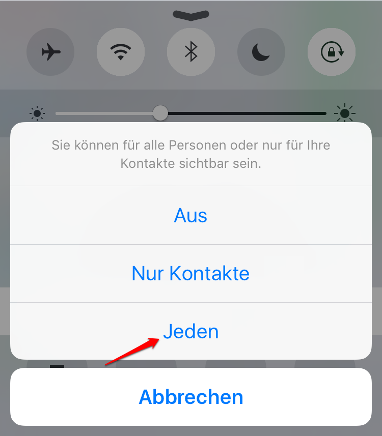 Fotos vom iPhone X/8/7 auf iPad mit AirDrop übertragen