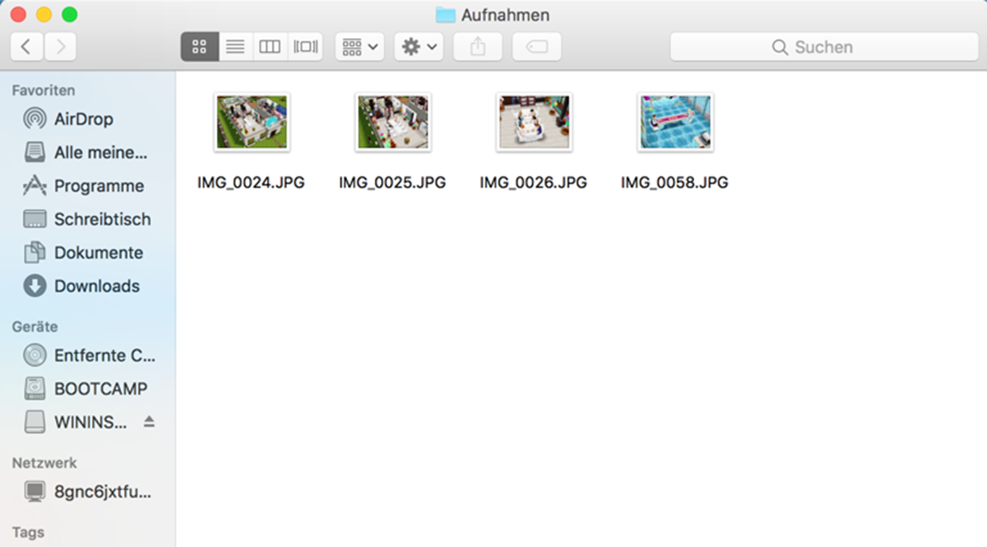 Fotos von iPhone auf Mac transportieren
