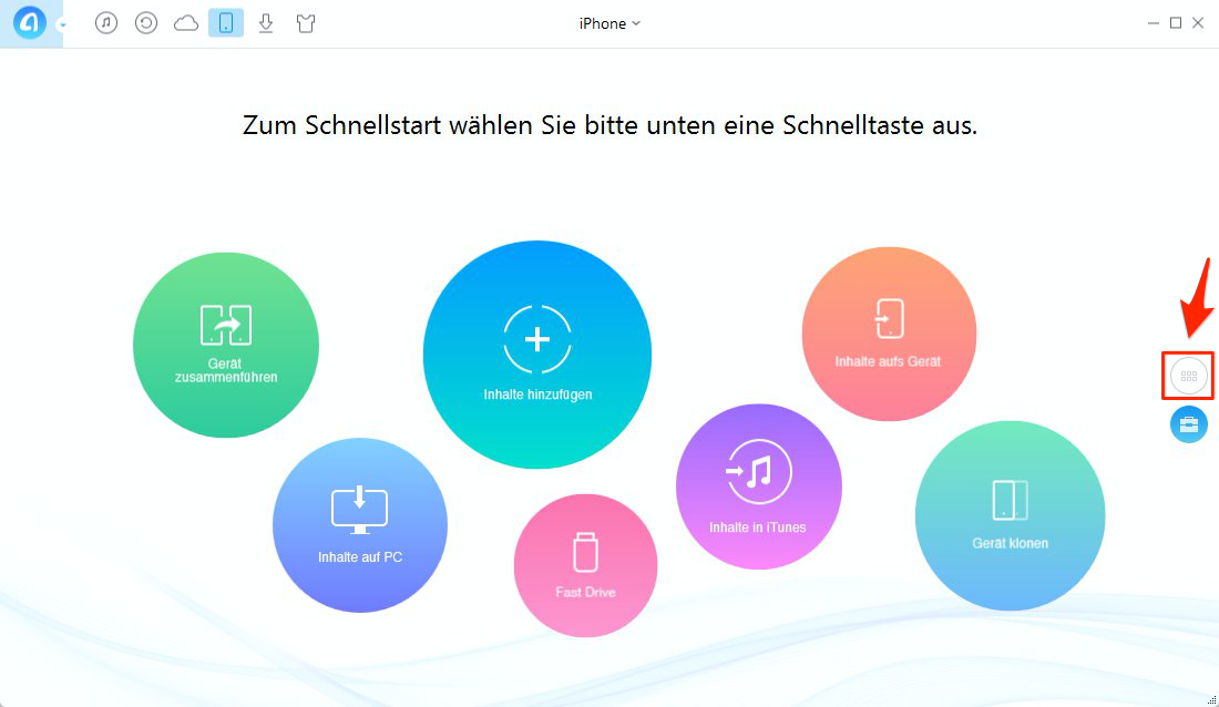 iPhone Musik grau hinterlegen – Schritt 1