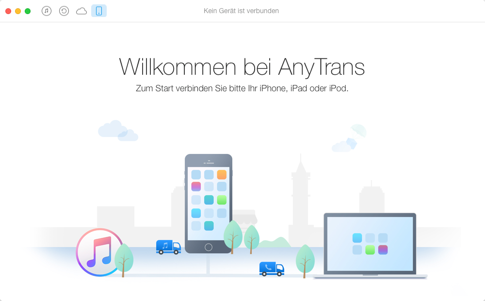 iPod Musik übertragen, ohne iTunes – Schritt 1