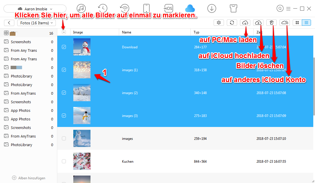 iCloud Fotos synchronisiert nicht So beheben iMobie