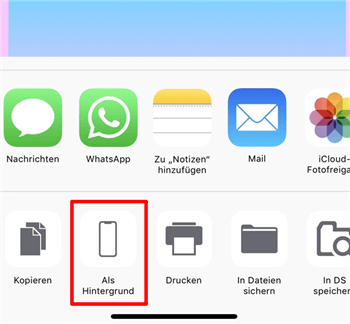 iOS 11 Dock verbergen 