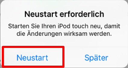 iOS 12.1 auf iPhone Installieren – Schritt 4