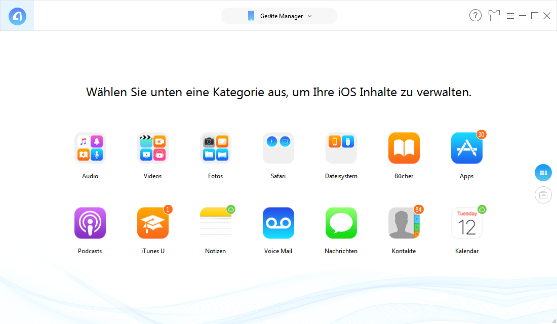 AnyTrans – Beste Alternative zu iTunes/iCloud