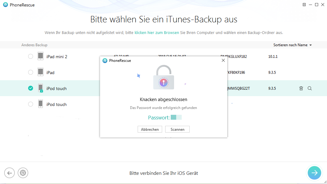 Gratis! iPhone Backup Passwort vergessen (Windows 10/8/7 ...