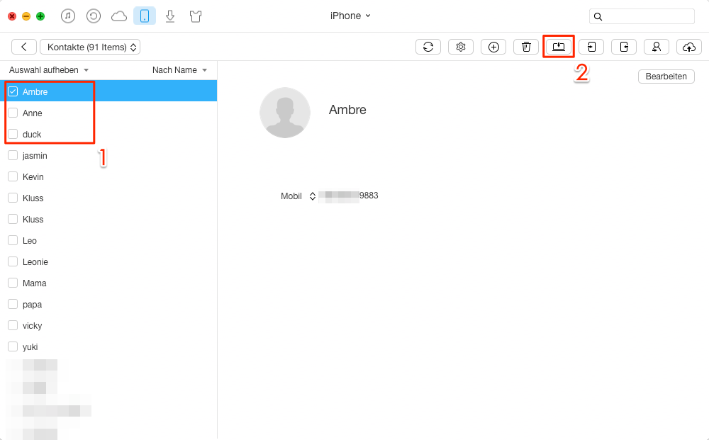 iPhone Daten sichern – Selektiv oder nach Dateitypen