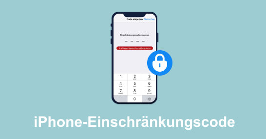 iphone einschränkungscode vergessen