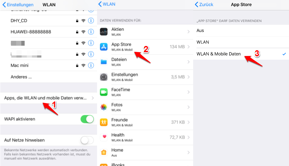 iPhone Update Fehler – Verbindung zum App Store nicht möglich und was tun