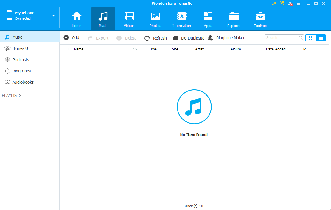 iTunes Alternative Windows – Musik mit TunesGo verwalten