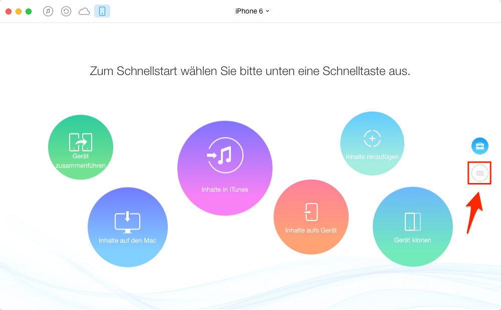 iTunes Musik wiederherstellen, ohne Backup – Schritt 1