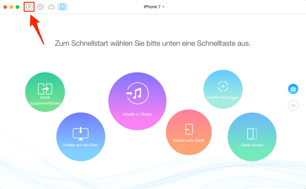 iTunes Wiedergabeliste exportieren – Schritt 2