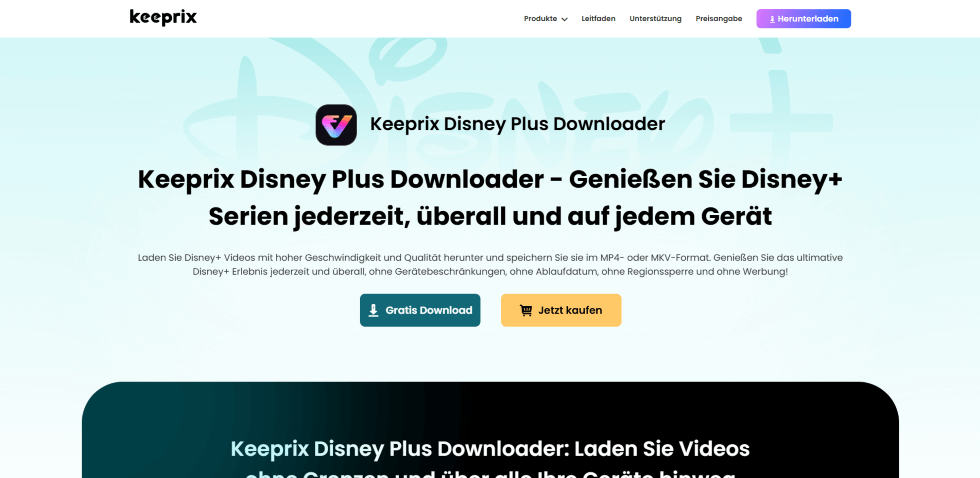 Keeprix Disney Plus Downloader