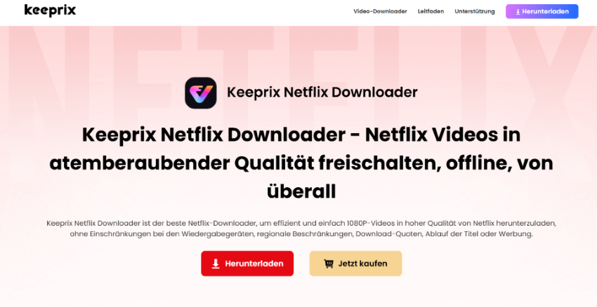 Keeprix Netflix Downloader