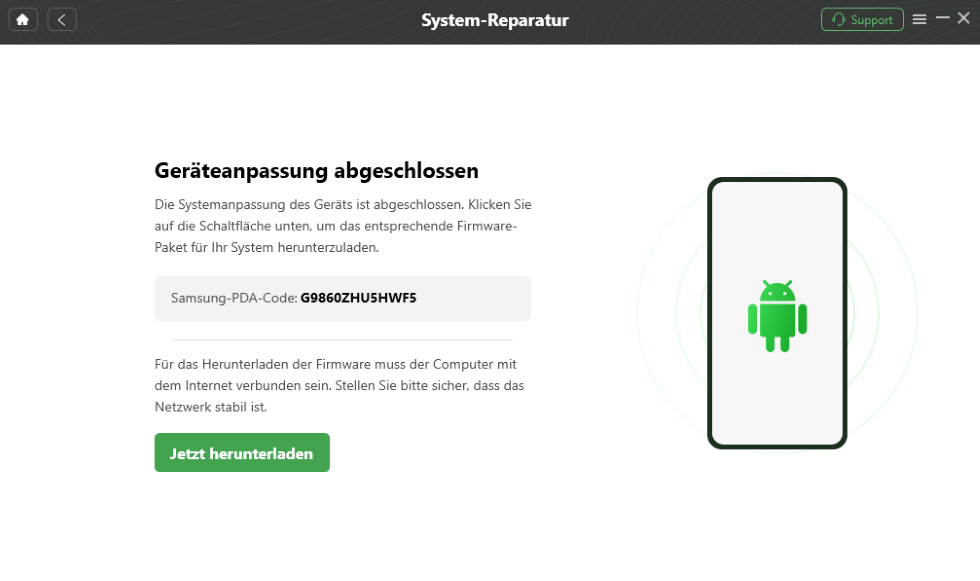 klicken Sie auf „Jetzt herunterladen“