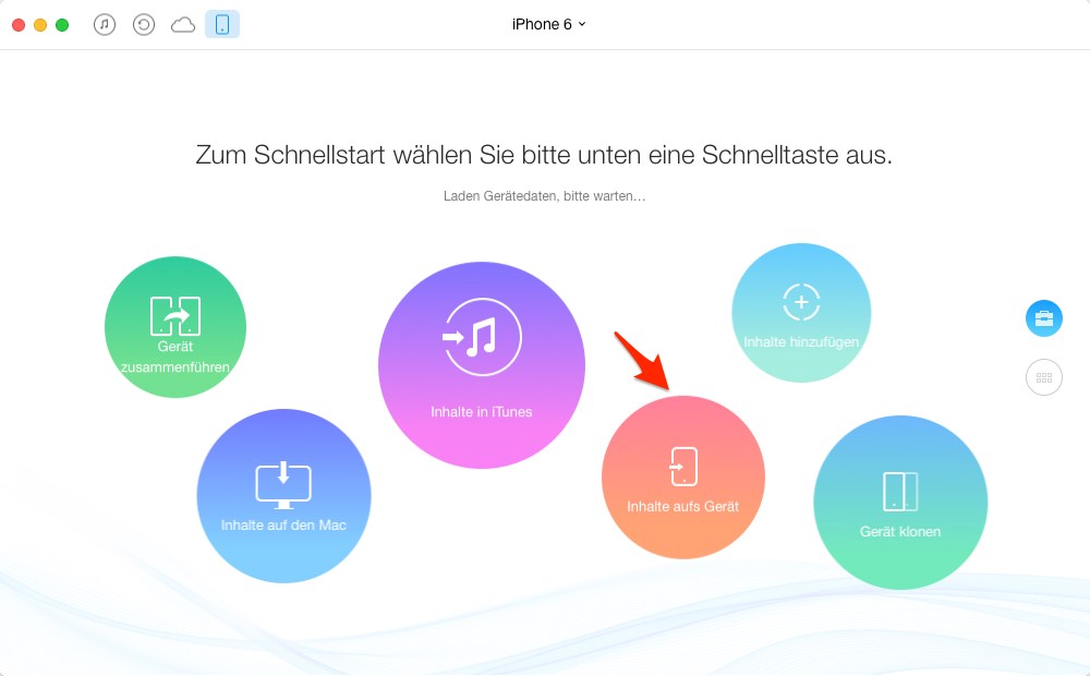 Alle Klingeltöne vom iPad auf iPad übertragen