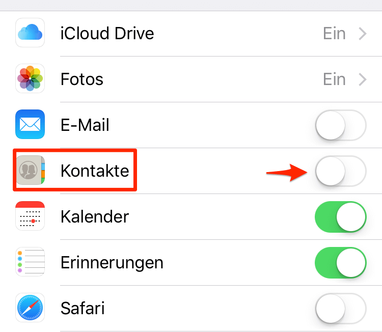 Kontakte Und Kalender Iphone Sichern 