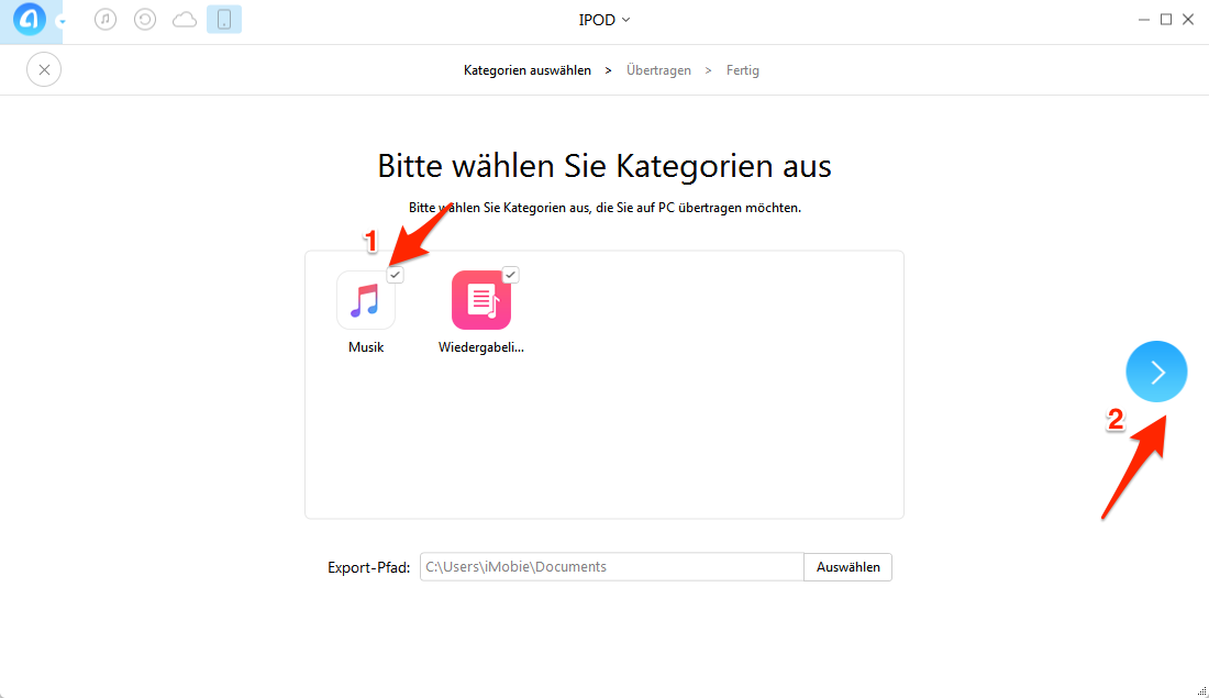 iPod Musik auf PC übertragen – Schritt 32