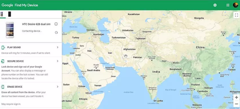 Wählen Sie aus den Optionen