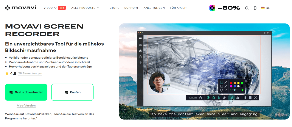 Movavi Screen Recorder