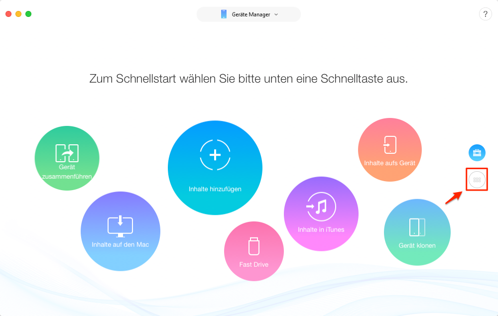 Musik zum neuen iPhone übertragen, ohne iTunes – Schritt 2