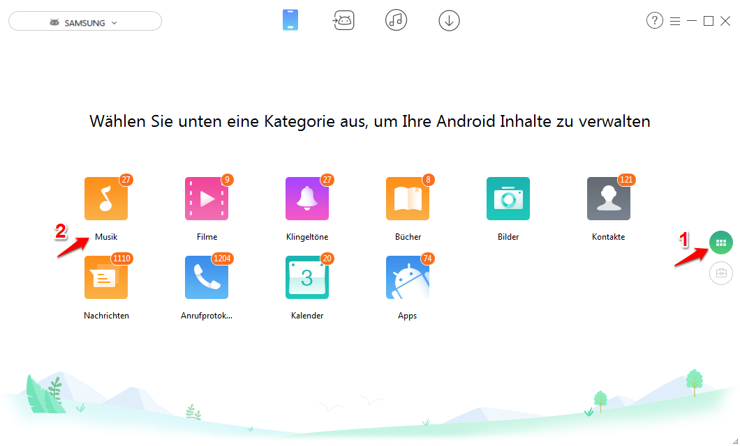 Direkt Musik Vom Pc Auf Samsung Handy Laden Imobie