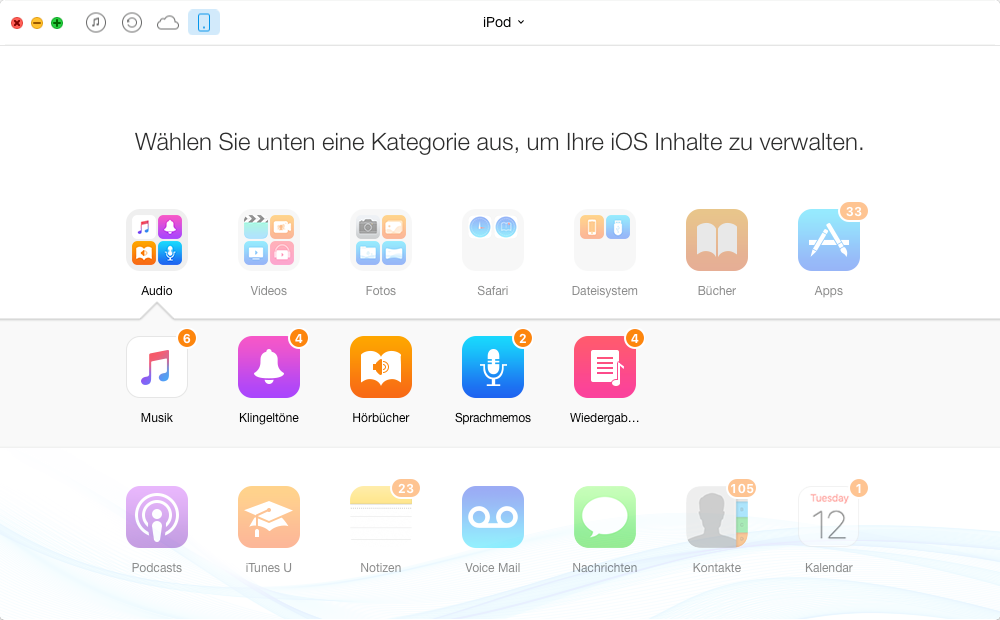 Musik zum iPod hinzufügen – Schritt 3