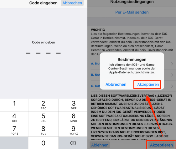 iOS 11 auf iPhone, iPad, iPod touch installieren – Schritt 4