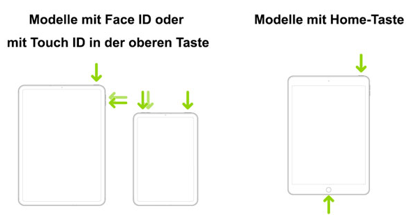 Neustart Ihres Geräts erzwingen
