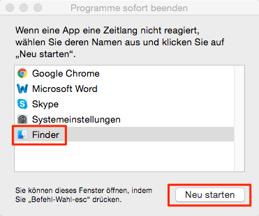 Finder reagiert nicht Sierra – El Capitan/Mac OS Sierra/macOS Mojave/High Sierra Probleme