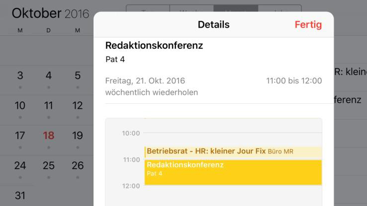 iCloud Fehler „iCloud Kalender synchronisiert nicht“