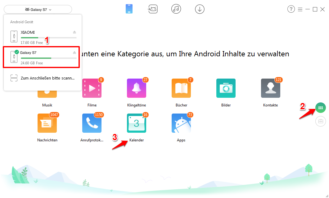 Sicher & Einfach! Samsung Kalender exportieren – iMobie