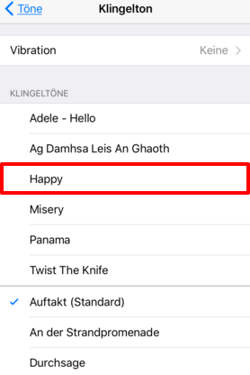 Sprachmemo als klingelton iphone