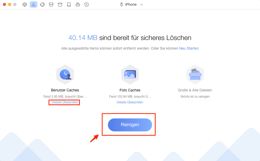 Mit iTunes Ersatz machen Sie iPhone schneller – Schritt 3