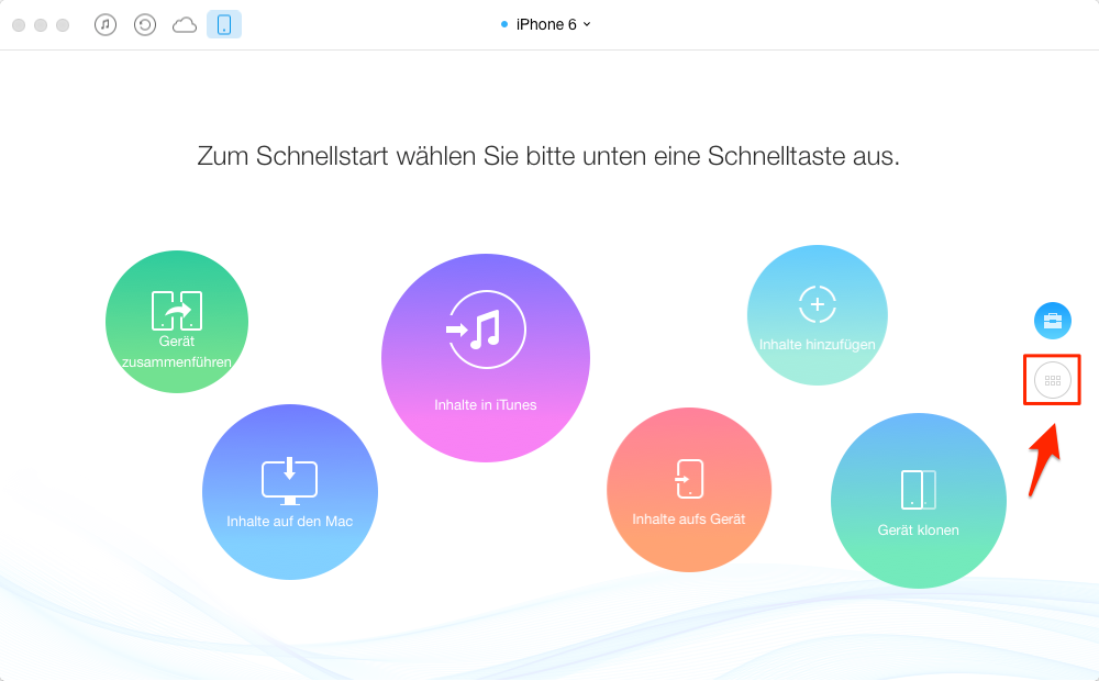 App übertragen, ohne iTunes – Schritt 2