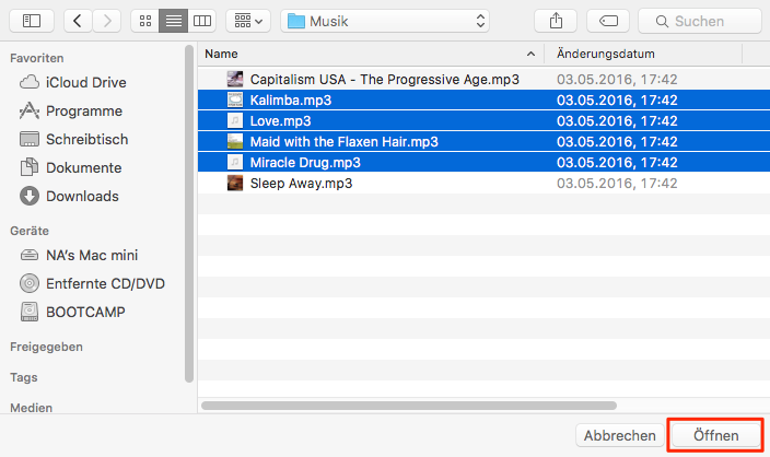 Musik vom Computer auf iPhone übertragen – Schritt 4