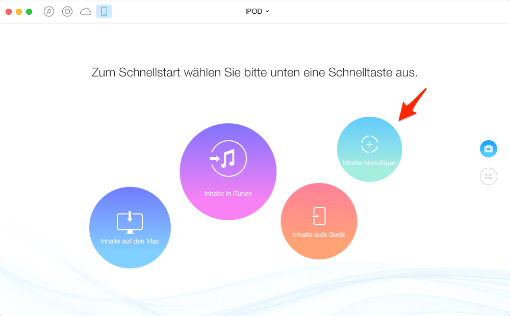 Musik zum iPod hinzufügen – Schritt 3