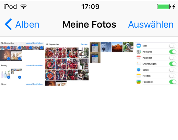 Bilder vom PC auf iPod exportieren