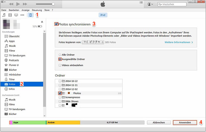 Bilder Auf Ipad Ubertragen Ohne Itunes