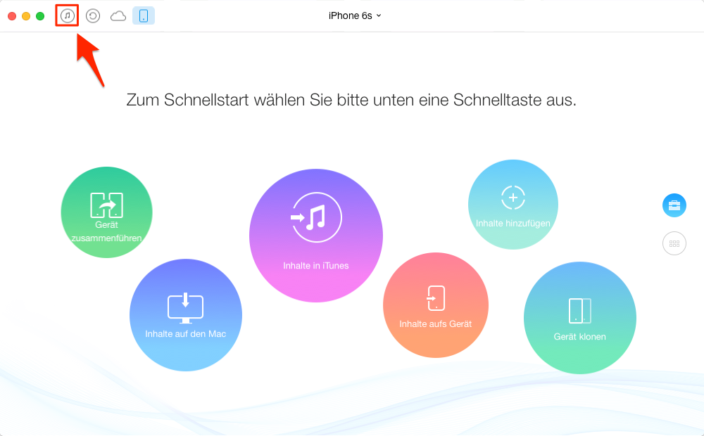 iTunes Filme auf iPhone übertragen – Schritt